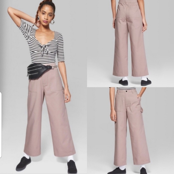Wild Fable Pink Mauve Cargo Pants 